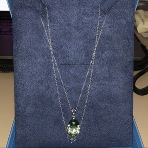 Green Prasiolite Sterling Silver Pendant 6.56ct